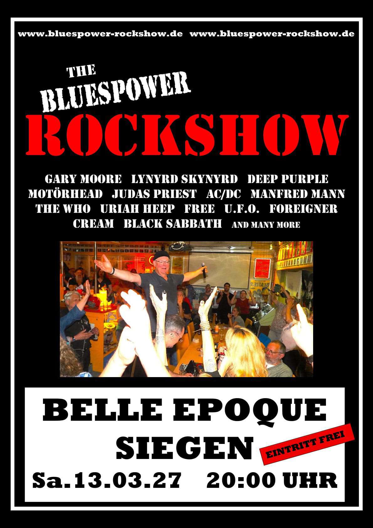 The Bluespower Rockshow