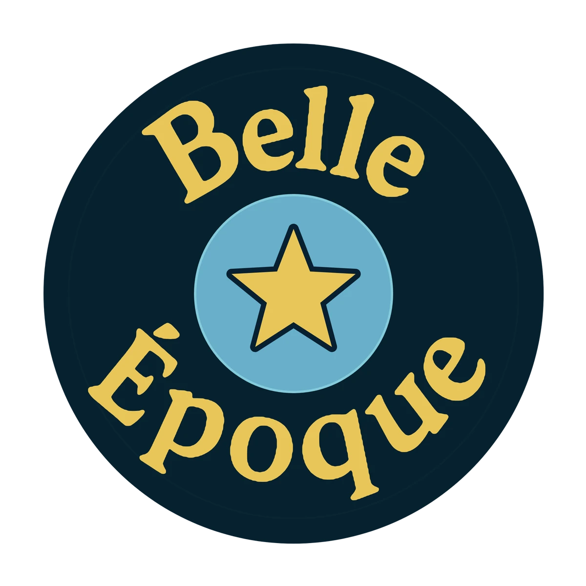 Das Logo der Belle Époque als Schallplatte
